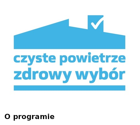 O programie - przycisk
